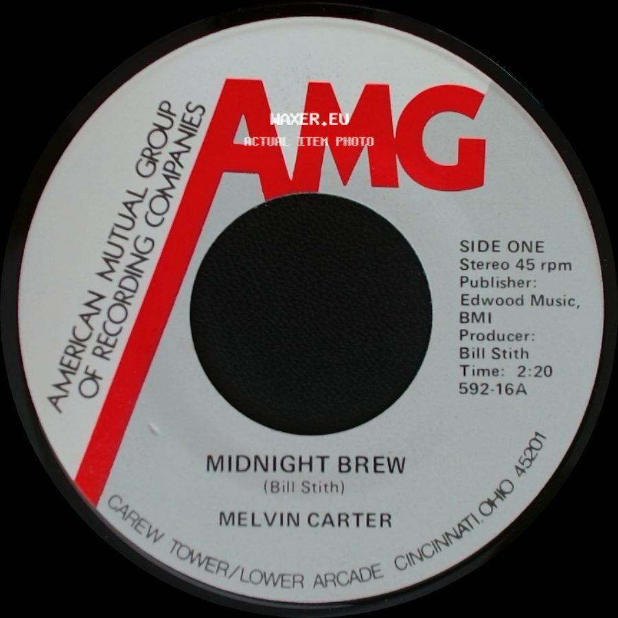 Melvin Carter - Midnight Brew / Midnight Brew side B