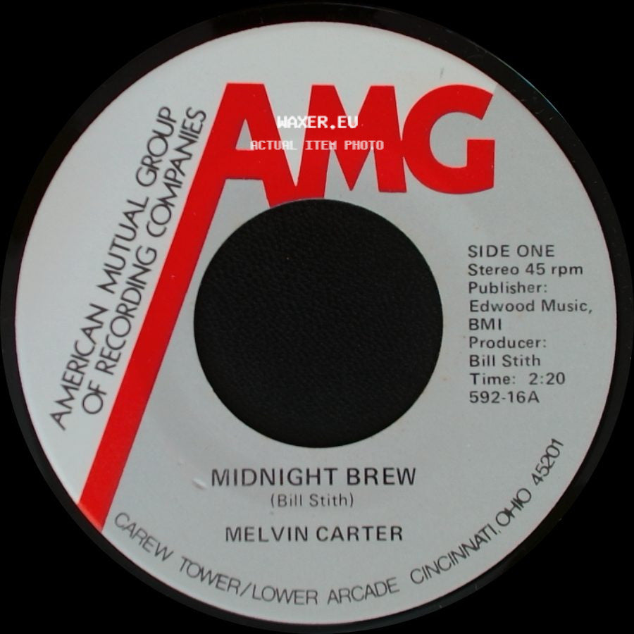 Melvin Carter / The Lonnie Mack No Shuck And Jive Road Band - Midnight Brew / Rock N' Roll Music side A