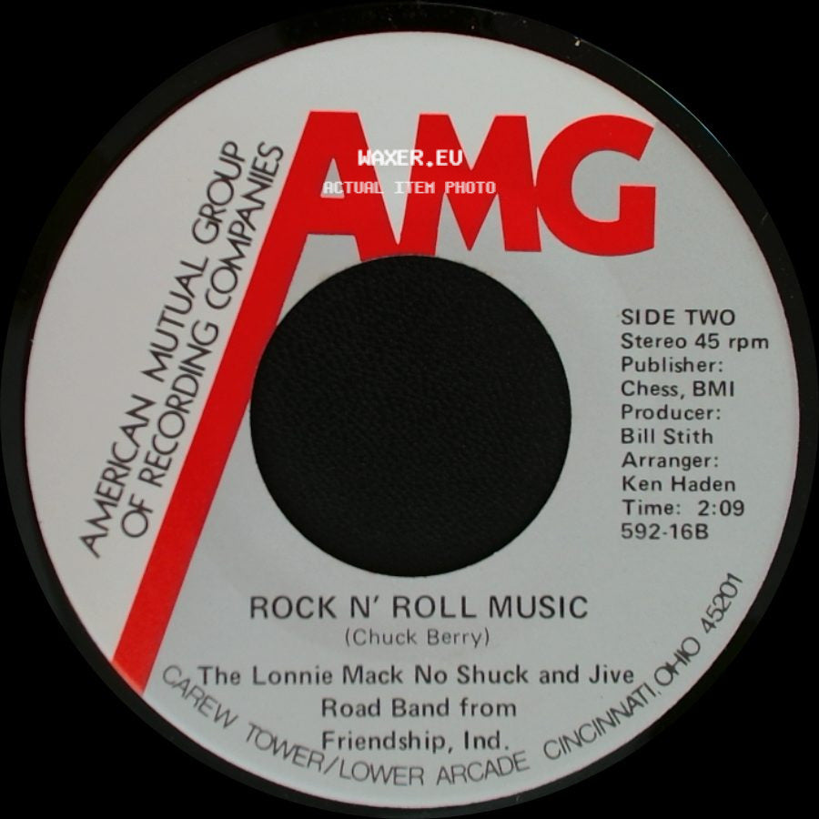 Melvin Carter / The Lonnie Mack No Shuck And Jive Road Band - Midnight Brew / Rock N' Roll Music side B