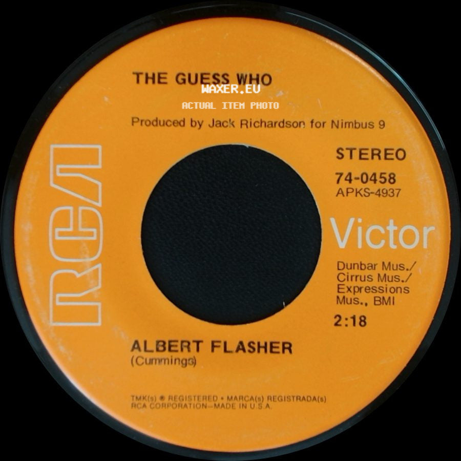 The Guess Who - Albert Flasher / Broken side A