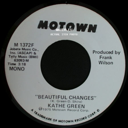 Kathe Green - Beautiful Changes / Beautiful Changes side B
