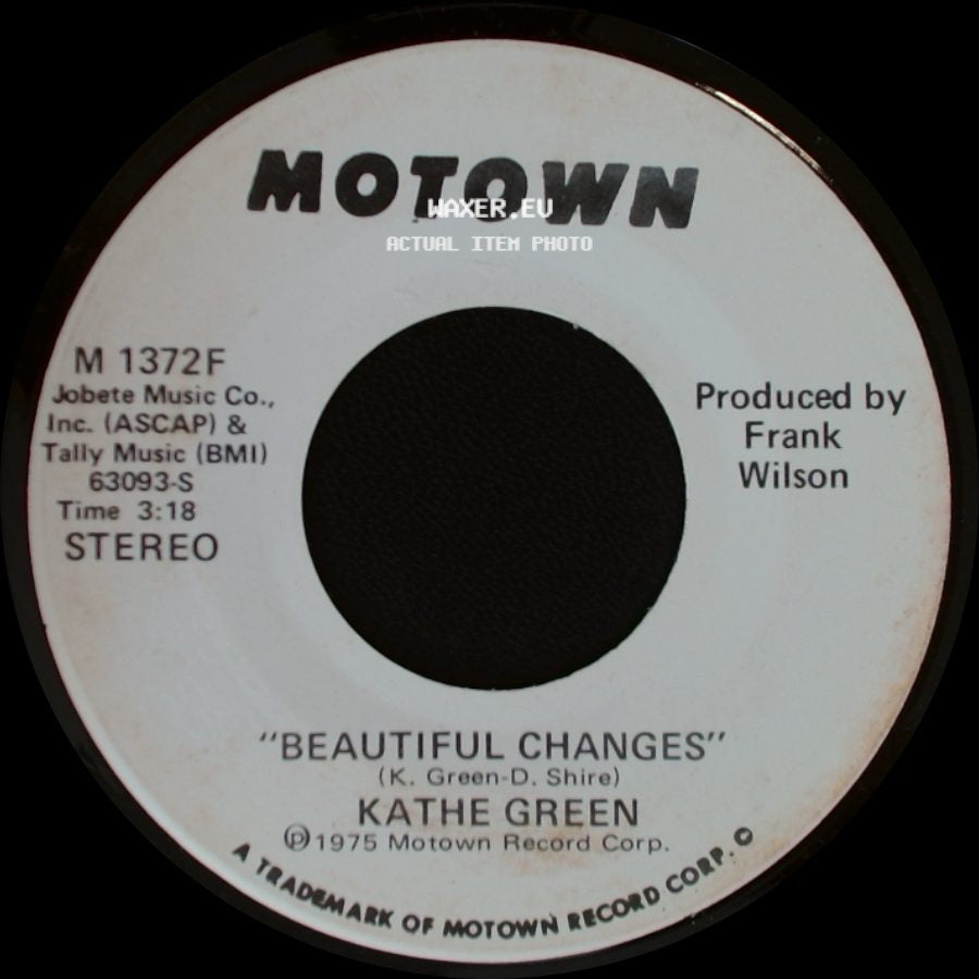Kathe Green - Beautiful Changes / Beautiful Changes side B