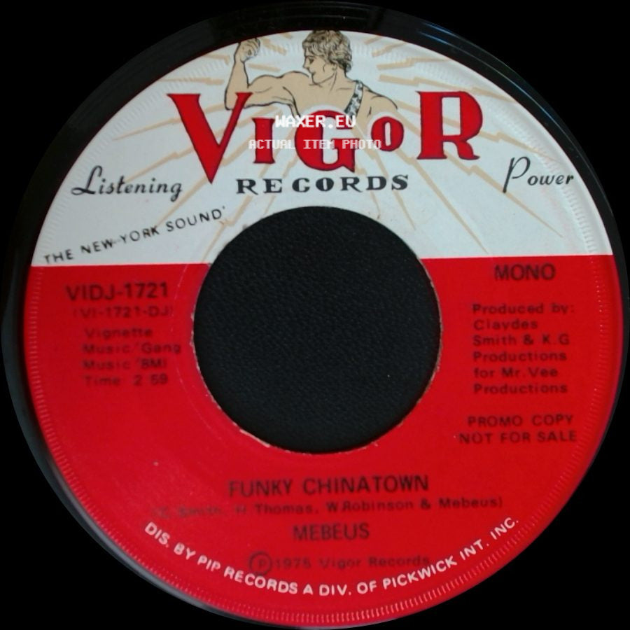 Mebeus - Funky Chinatown / Funky Chinatown side A
