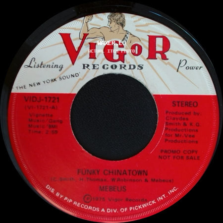 Mebeus - Funky Chinatown / Funky Chinatown side B