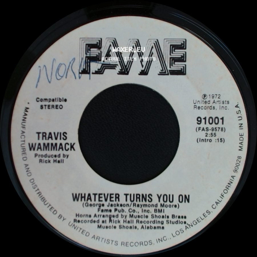 Travis Wammack - Whatever Turns You On / Slip Away side A