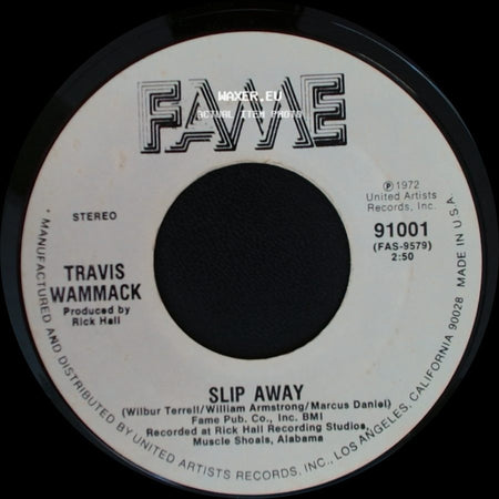 Travis Wammack - Whatever Turns You On / Slip Away side B