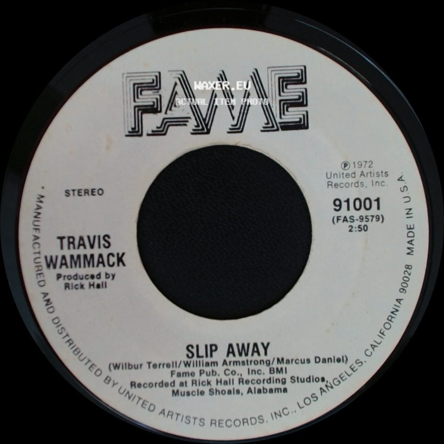 Travis Wammack - Whatever Turns You On / Slip Away side B