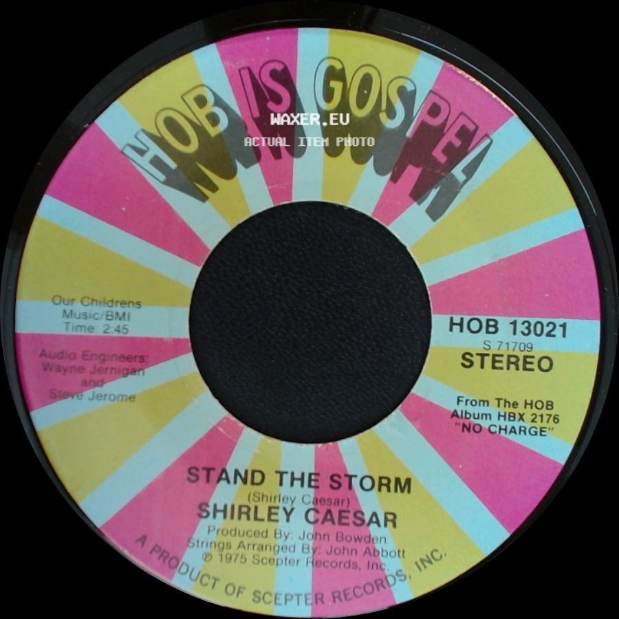 Shirley Caesar - I Believe / Stand The Storm side B