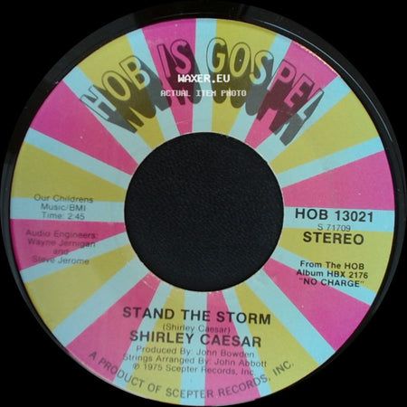 Shirley Caesar - I Believe / Stand The Storm side B