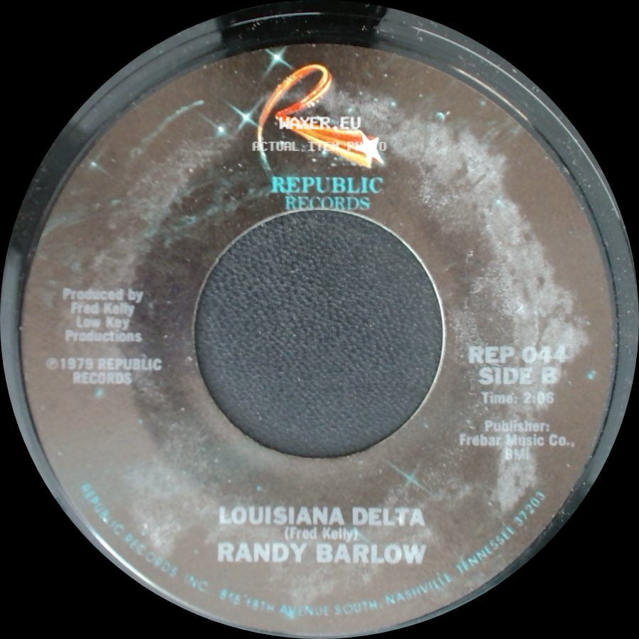 Randy Barlow - Another Easy Lovin' Night / Louisiana Delta side B