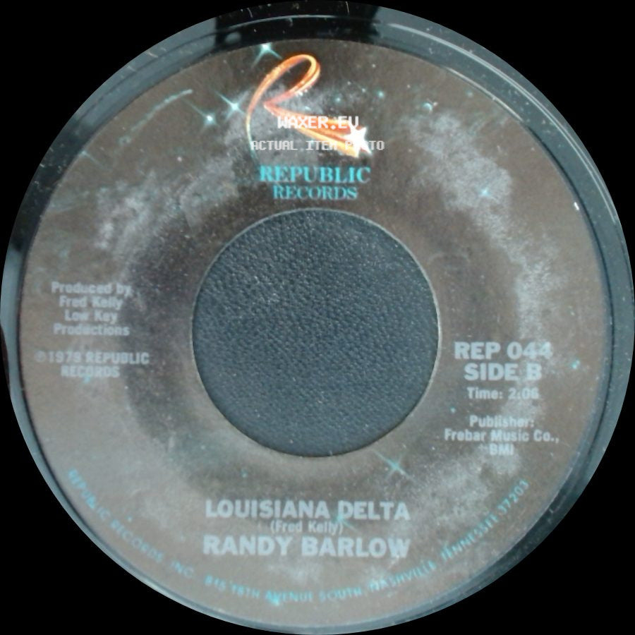 Randy Barlow - Another Easy Lovin' Night / Louisiana Delta side B