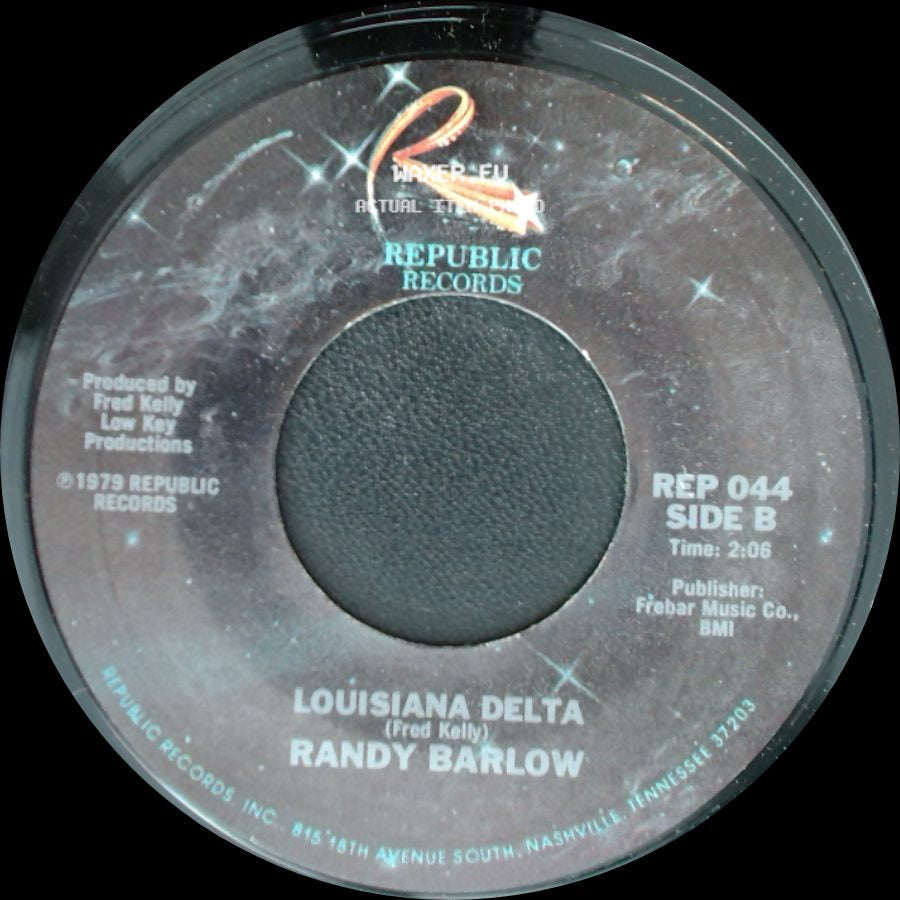 Randy Barlow - Another Easy Lovin' Night / Louisiana Delta side B