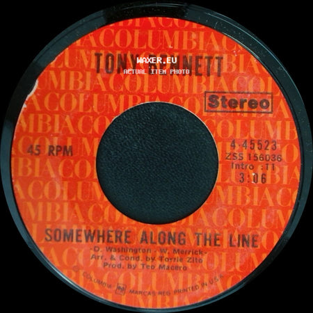 Tony Bennett - Somewhere Along The Line / The Summer Knows side A