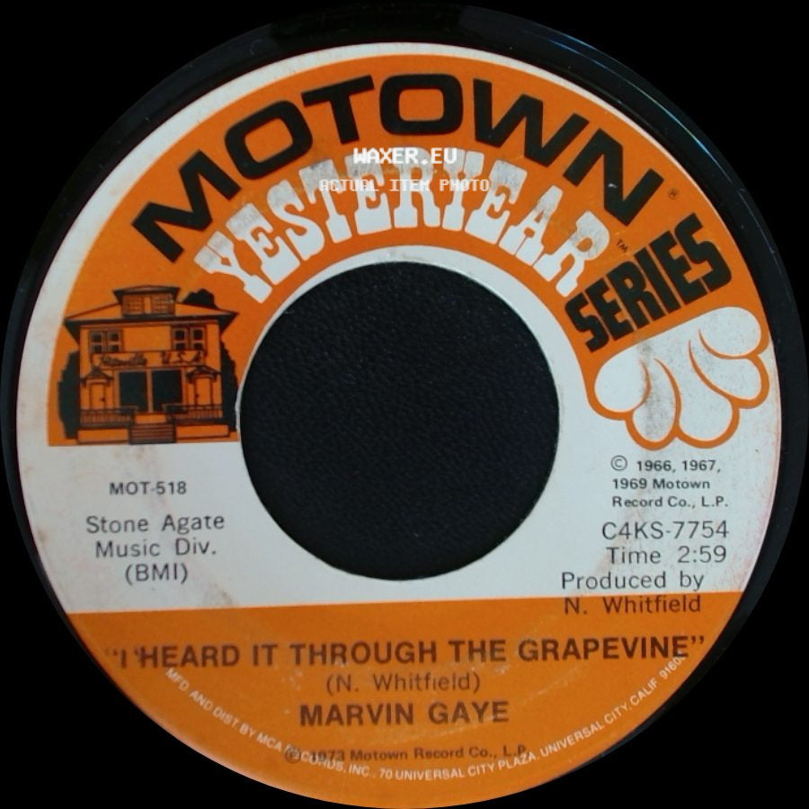Marvin Gaye - I Heard It Through The Grapevine / You side A
