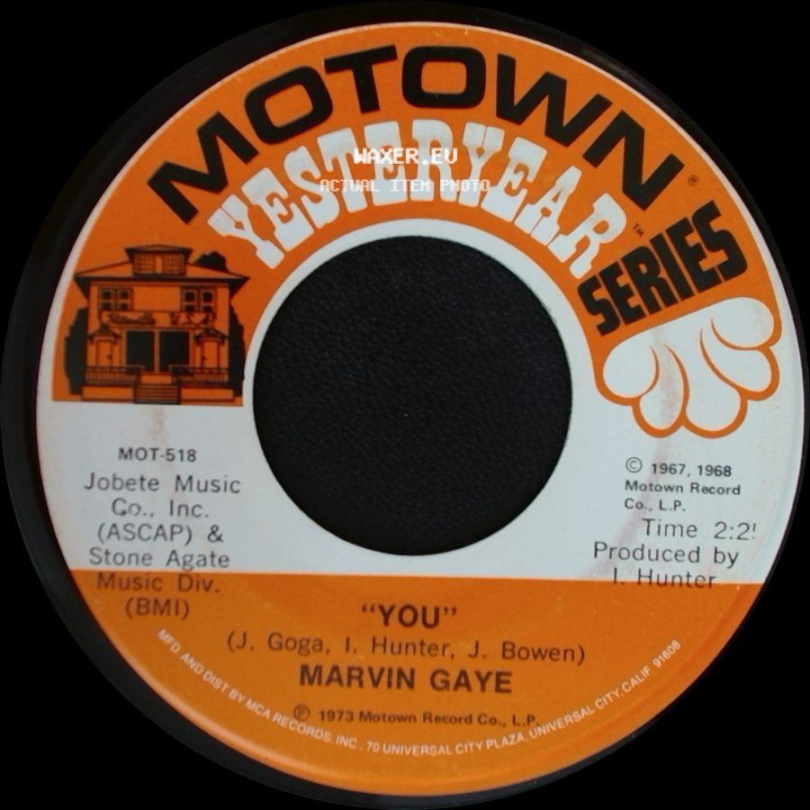 Marvin Gaye - I Heard It Through The Grapevine / You side B
