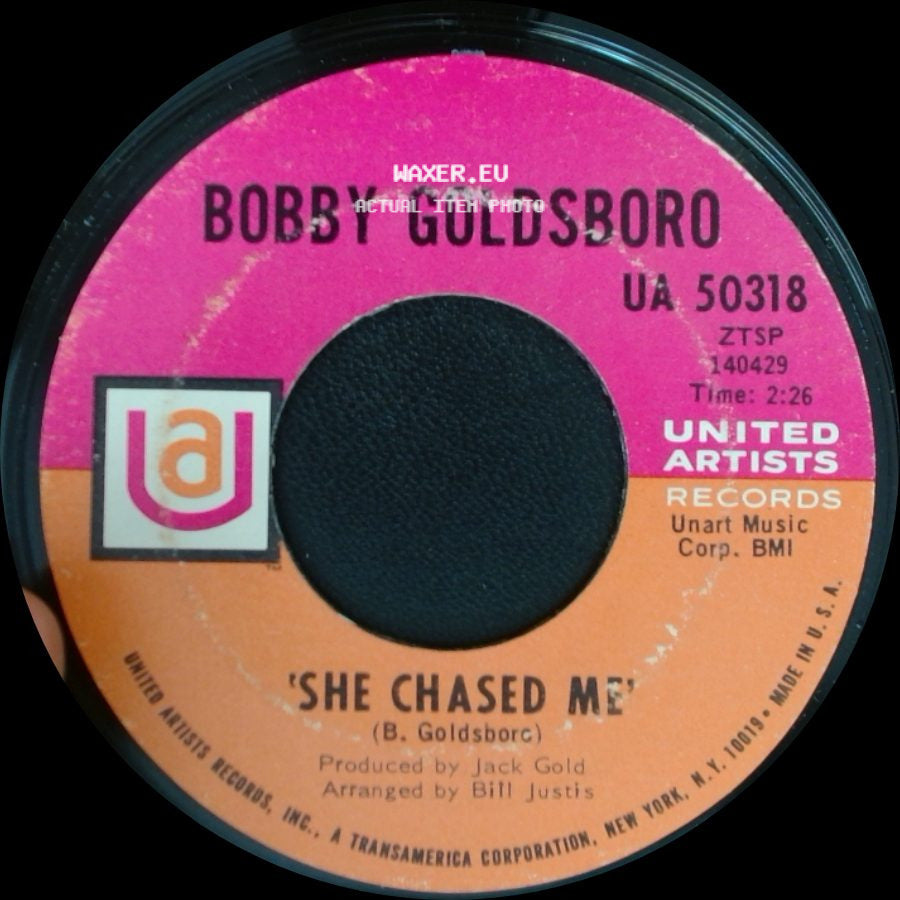 Bobby Goldsboro - Autumn Of My Life / 'she Chased Me' side B