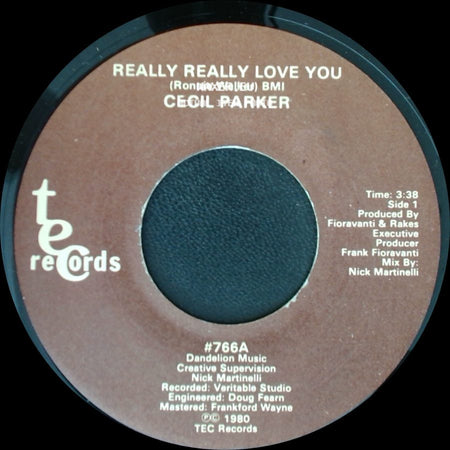 Cecil Parker - Really Really Love You / Really Really Love You side A