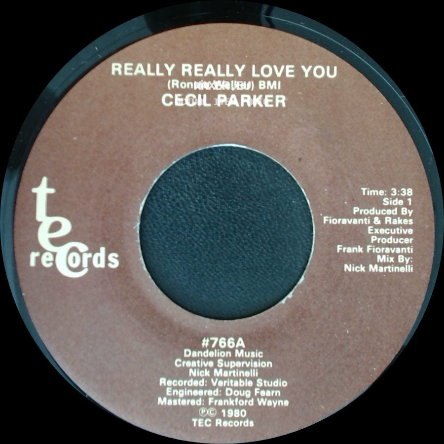 Cecil Parker - Really Really Love You / Really Really Love You side A