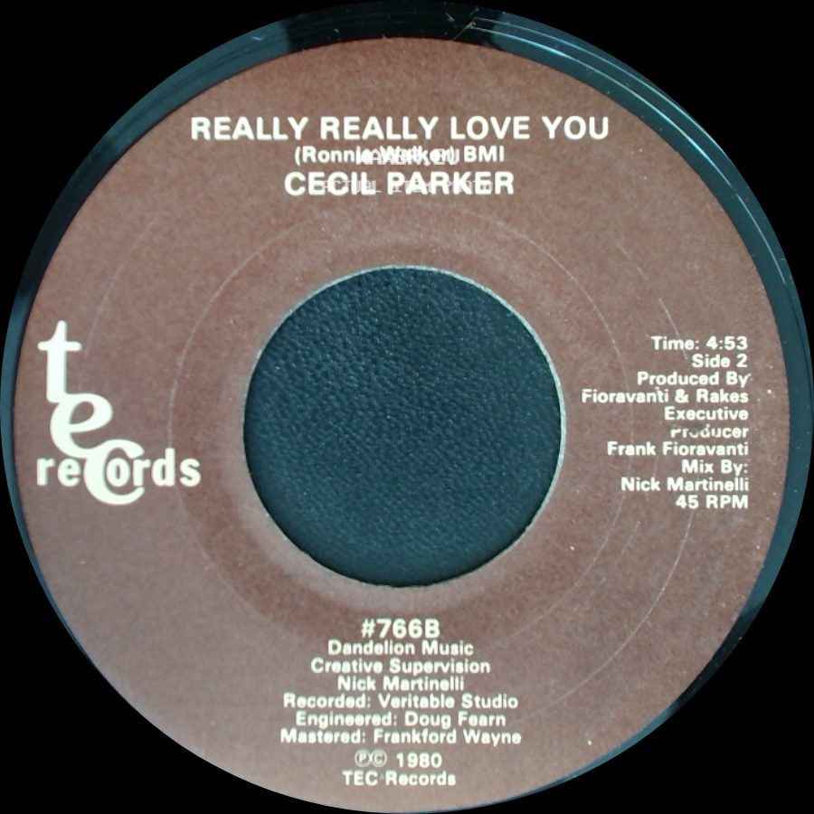 Cecil Parker - Really Really Love You / Really Really Love You side B