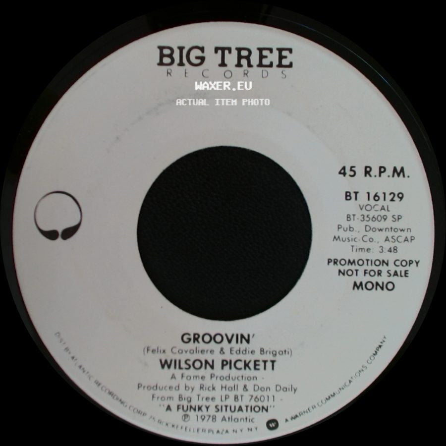 Wilson Pickett - Groovin' / Groovin' side A