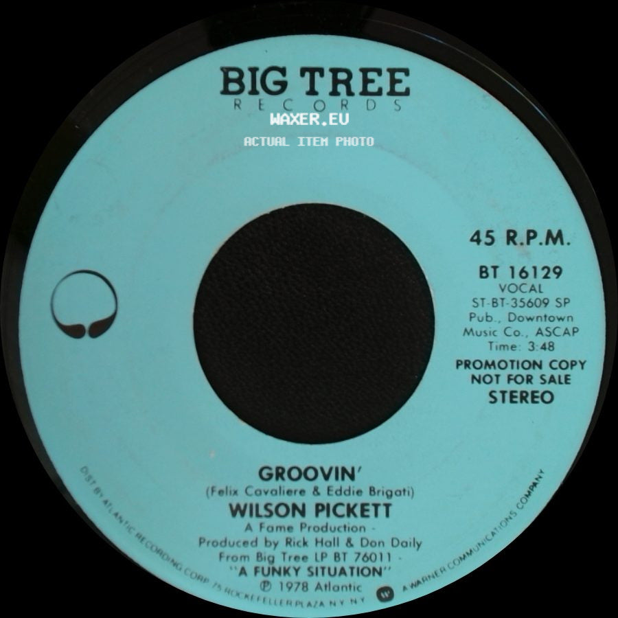 Wilson Pickett - Groovin' / Groovin' side B