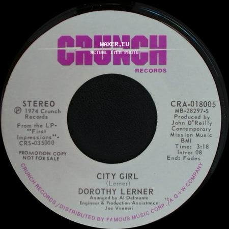 Dorothy Lerner - City Girl / Father Of This Moment side A