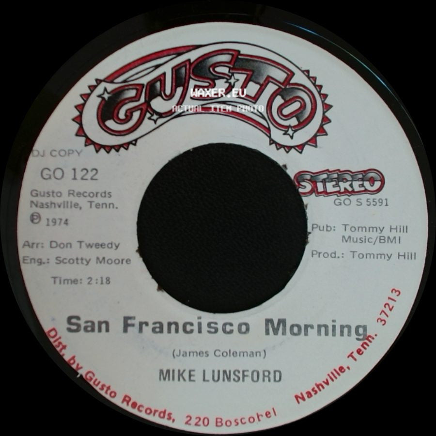 Mike Lunsford - Snake River Canyon / San Francisco Morning side B