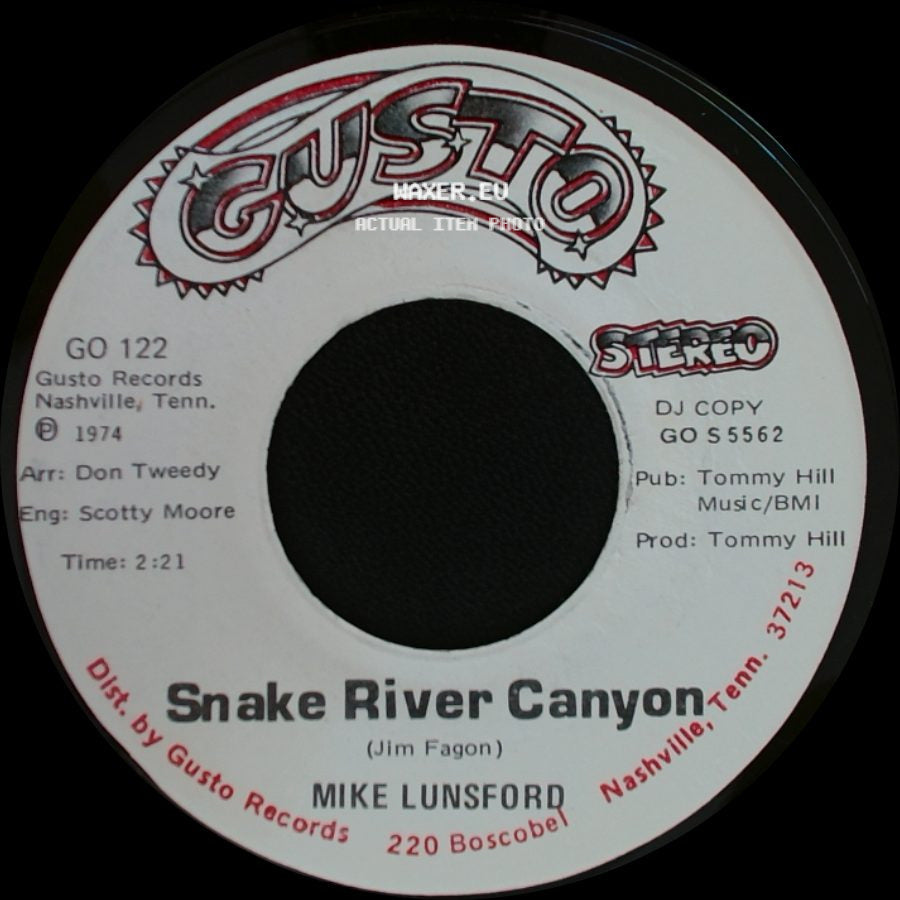 Mike Lunsford - Snake River Canyon / San Francisco Morning side A