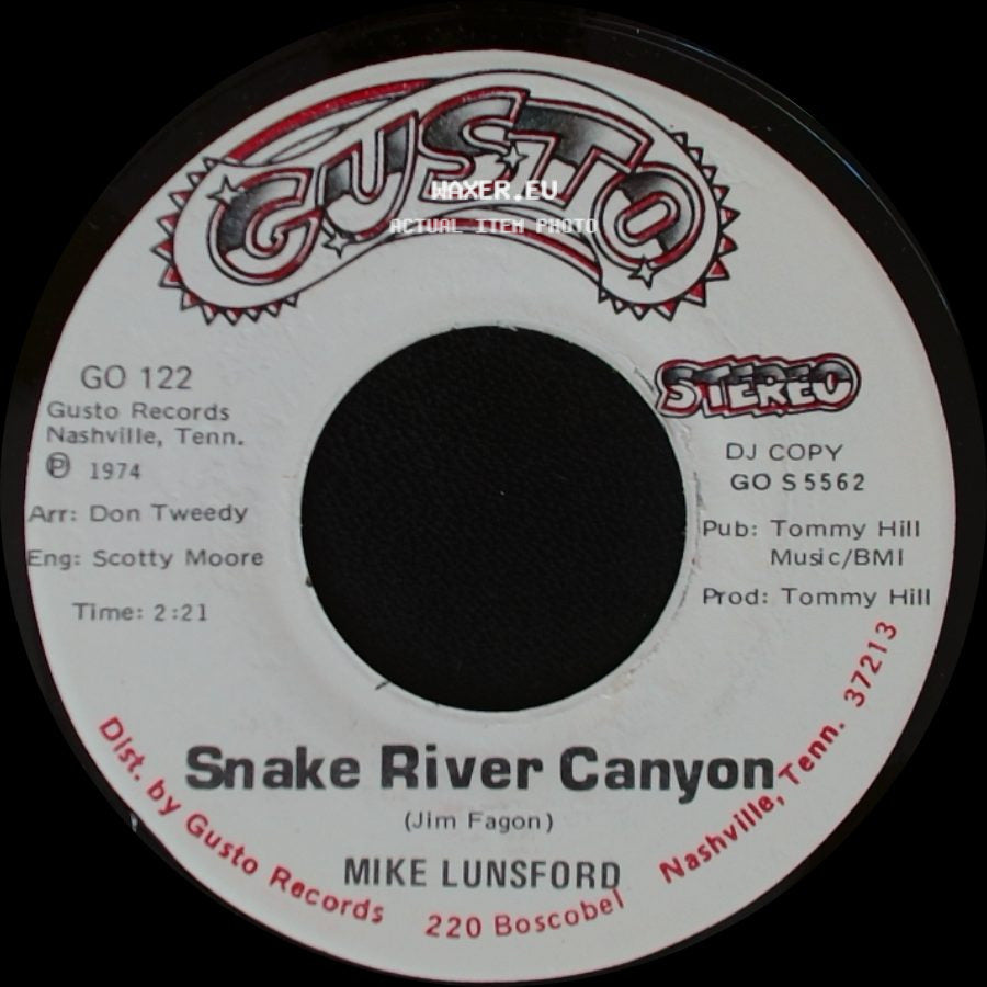 Mike Lunsford - Snake River Canyon / San Francisco Morning side A
