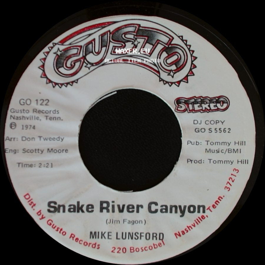 Mike Lunsford - Snake River Canyon / San Francisco Morning side A