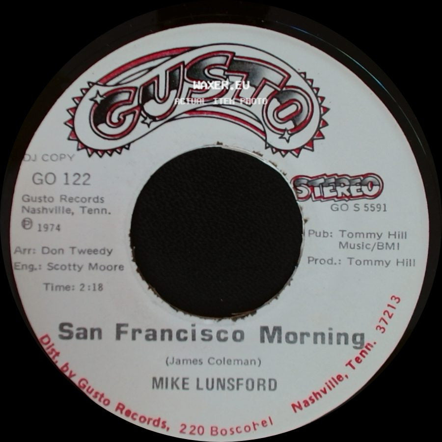 Mike Lunsford - Snake River Canyon / San Francisco Morning side B