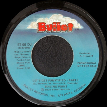 Boiling Point - Let's Get Funktified - Part I / Let's Get Funktified - Part Ii side A