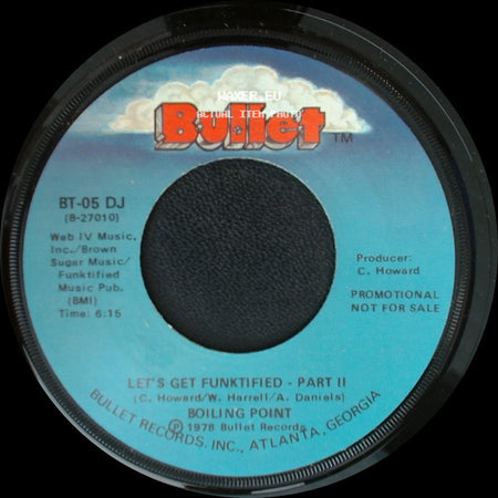 Boiling Point - Let's Get Funktified - Part I / Let's Get Funktified - Part Ii side B