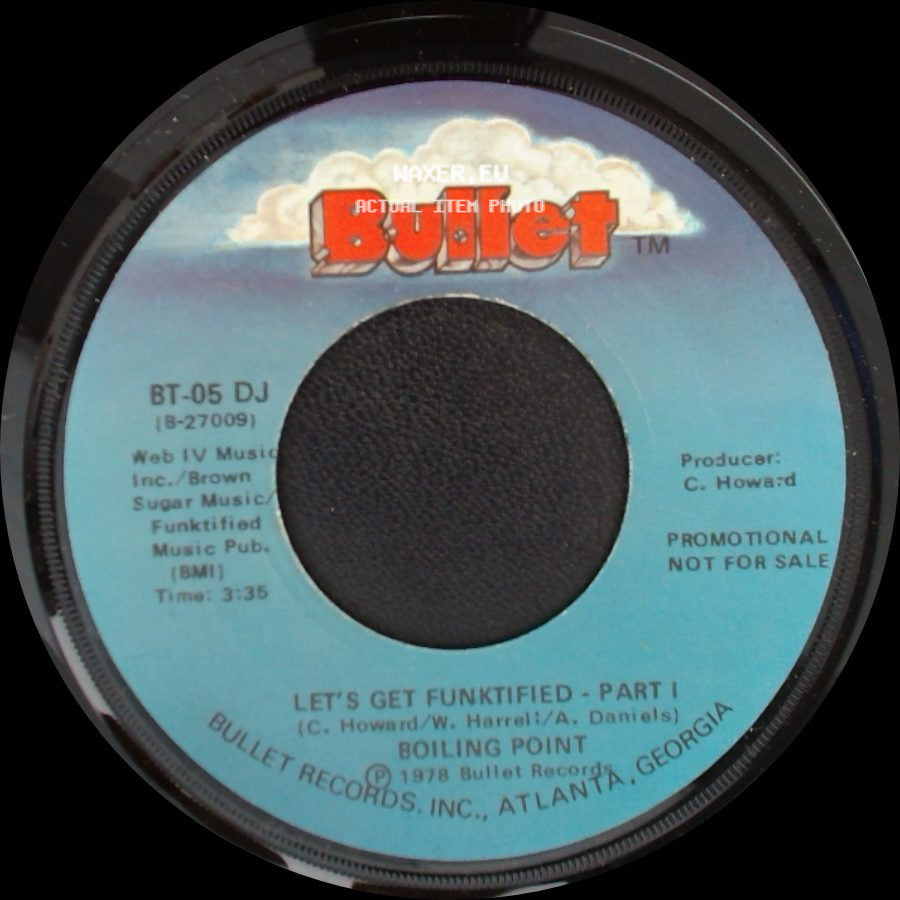 Boiling Point - Let's Get Funktified - Part I / Let's Get Funktified - Part Ii side A
