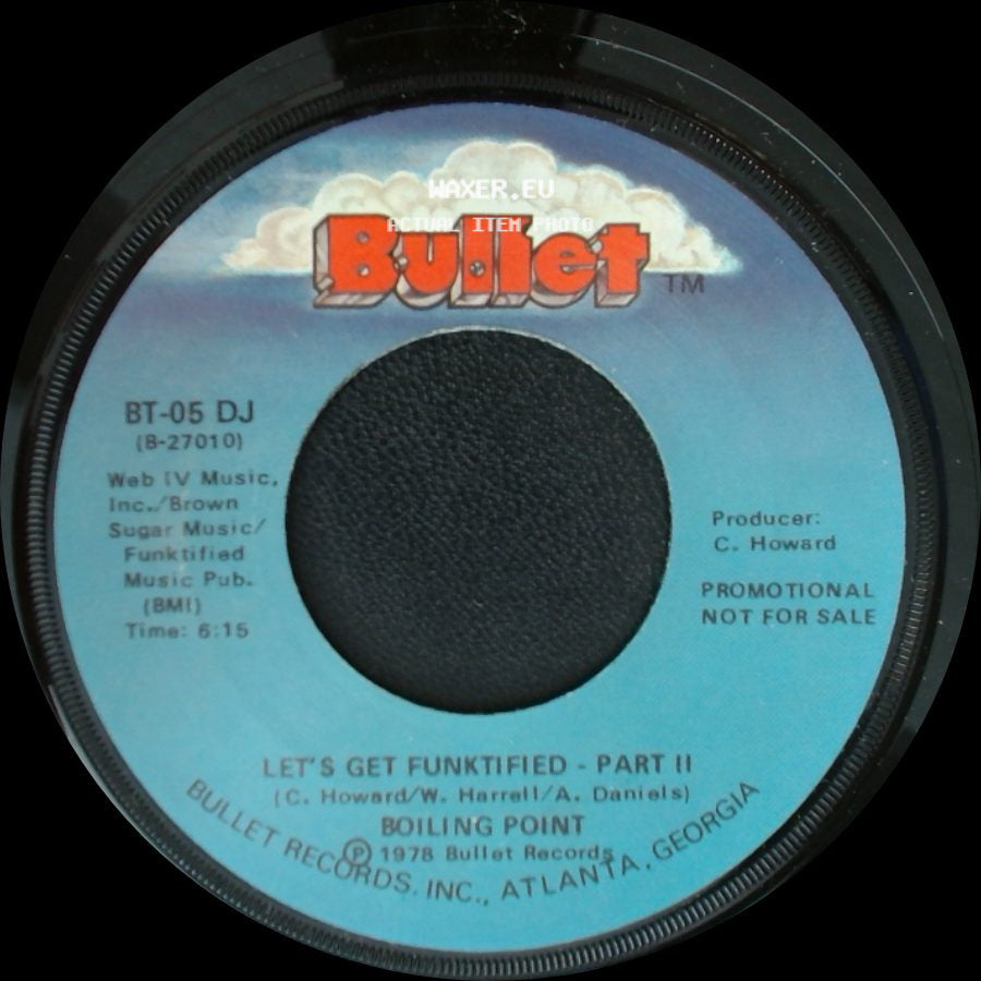 Boiling Point - Let's Get Funktified - Part I / Let's Get Funktified - Part Ii side B