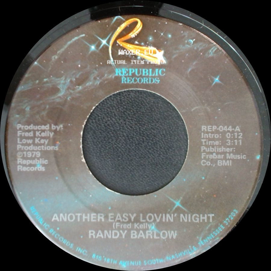 Randy Barlow - Louisiana Delta / Another Easy Lovin' Night side B