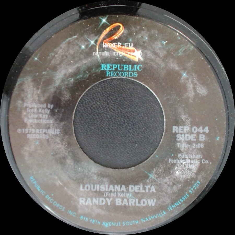 Randy Barlow - Another Easy Lovin' Night / Louisiana-Delta side B