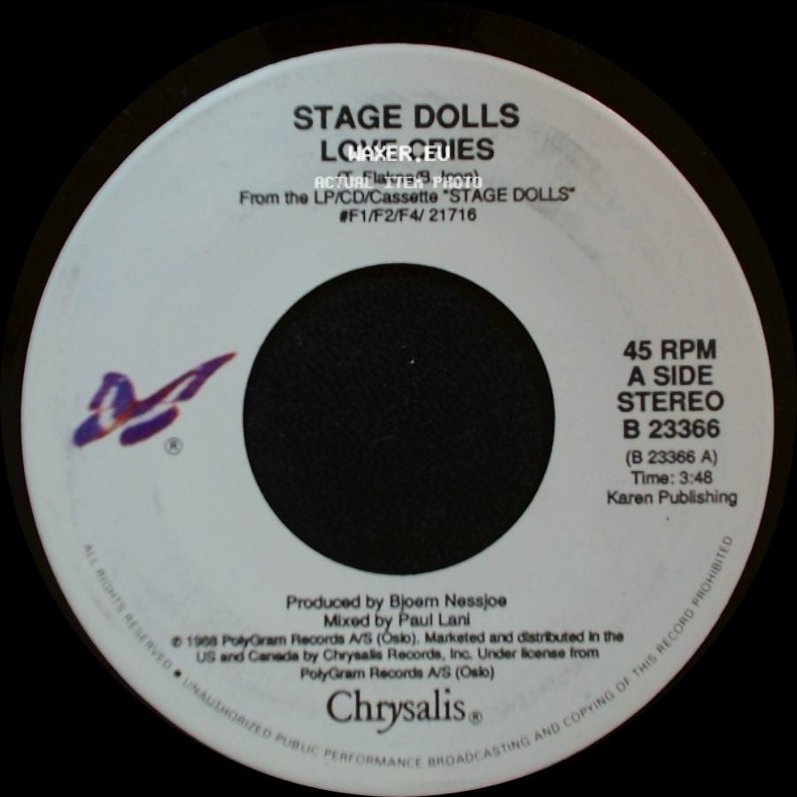 Stage Dolls - Love Cries / Ammunition side A