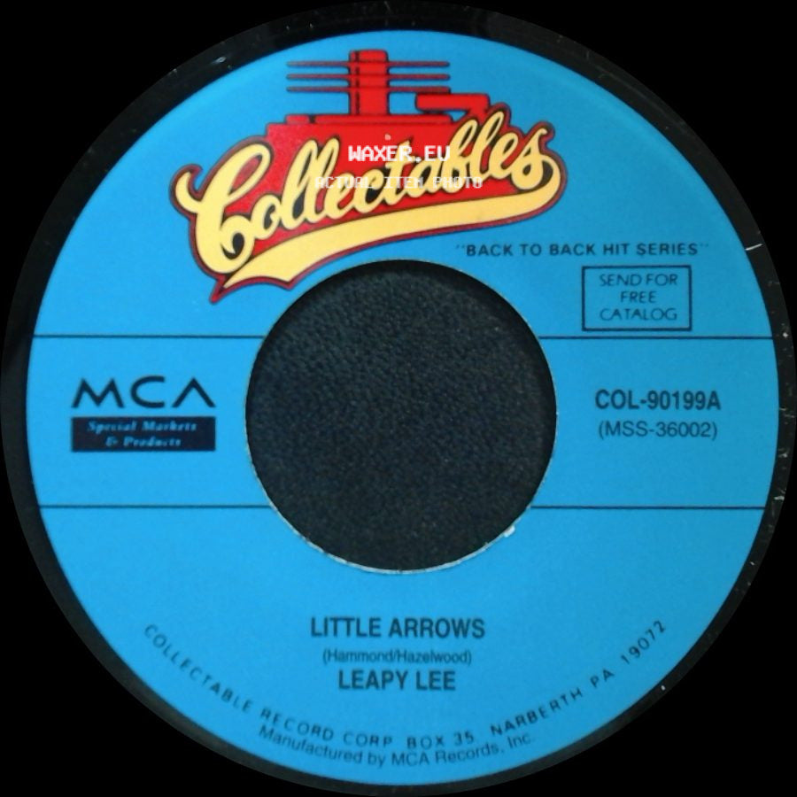 Mac & Katie Kissoon / Leapy Lee - Chirpy Chirpy Cheep Cheep / Little Arrows side B