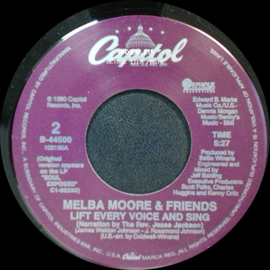 Melba Moore & Friends - Lift Every Voice And Sing / Lift Every Voice And Sing side A