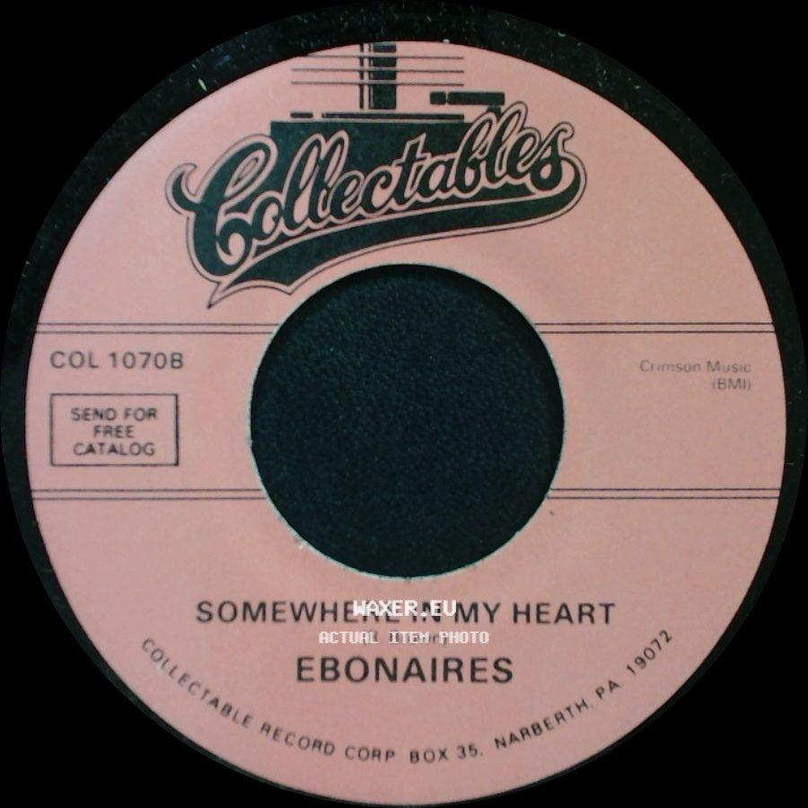 Ebonaires - Somewhere In My Heart / Love Call side A