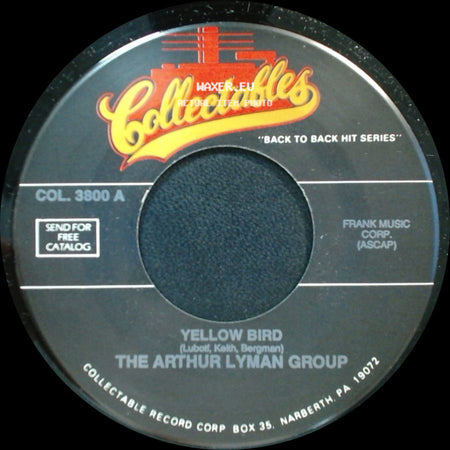 The Arthur Lyman Group - Love For Sale / Yellow Bird side B