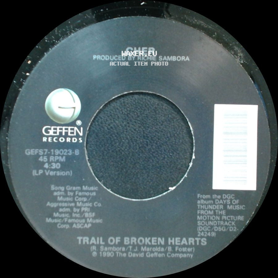 Cher - Love And Understanding / Trail Of Broken Hearts side B