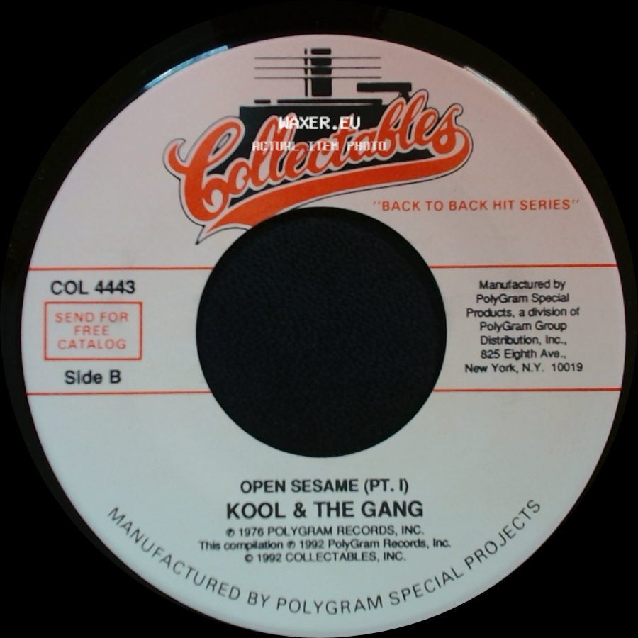Kool & The Gang - Love And Understanding (Come Together) / Open Sesame (Pt. I) side B