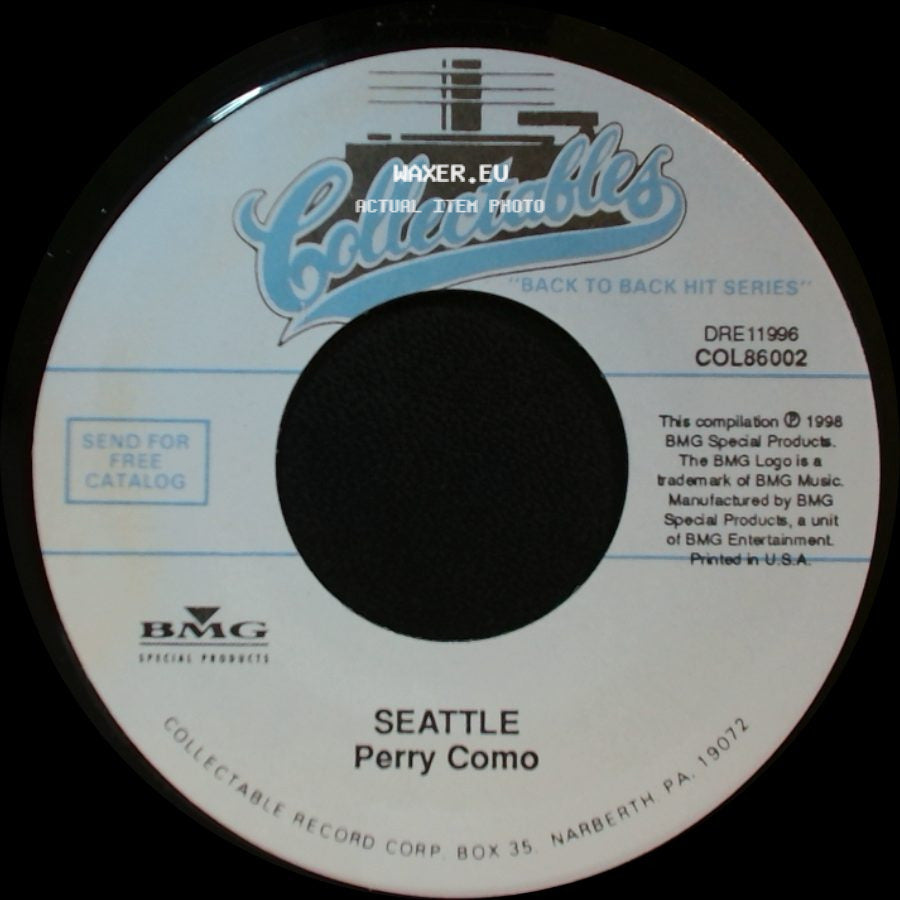 Perry Como - Seattle / It's Impossible side A