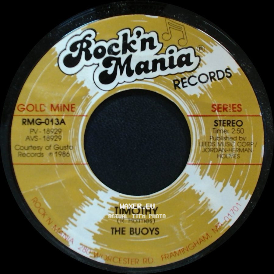 Chi Coltrane / The Buoys - Thunder And Lightning / Timothy side B