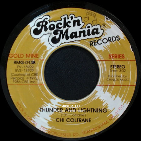 Chi Coltrane / The Buoys - Thunder And Lightning / Timothy side A