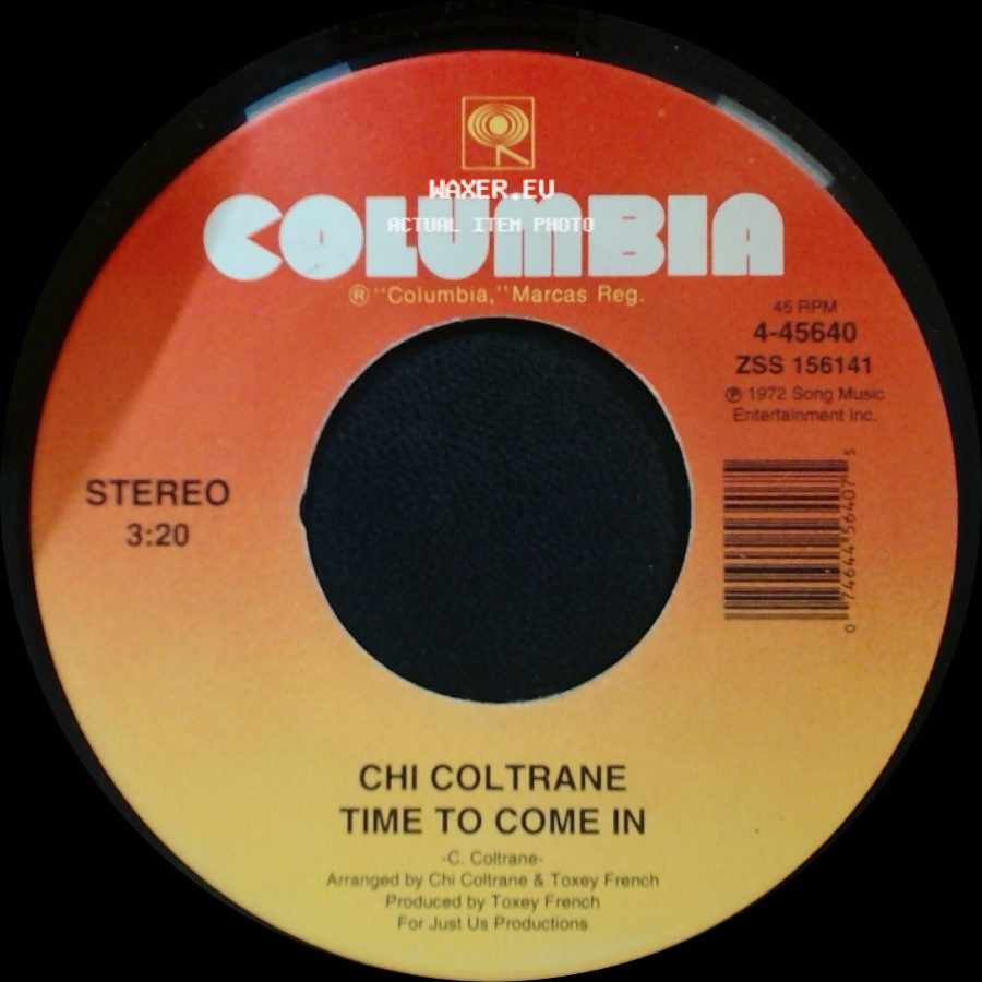 Chi Coltrane - Time To Come In / Thunder And Lightning side A