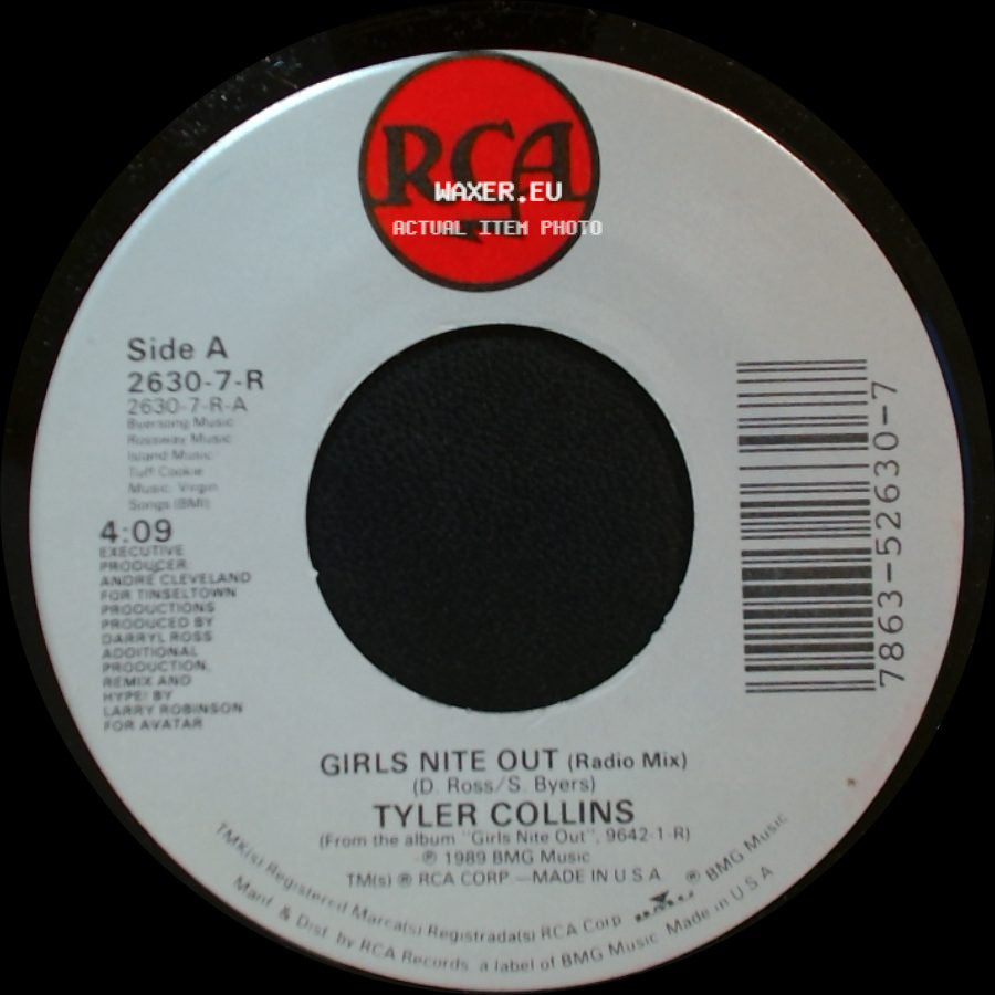 Tyler Collins - Girls Nite Out (Radio Mix) / Girls Nite Out (Soul Iv Seoul Edit) side A