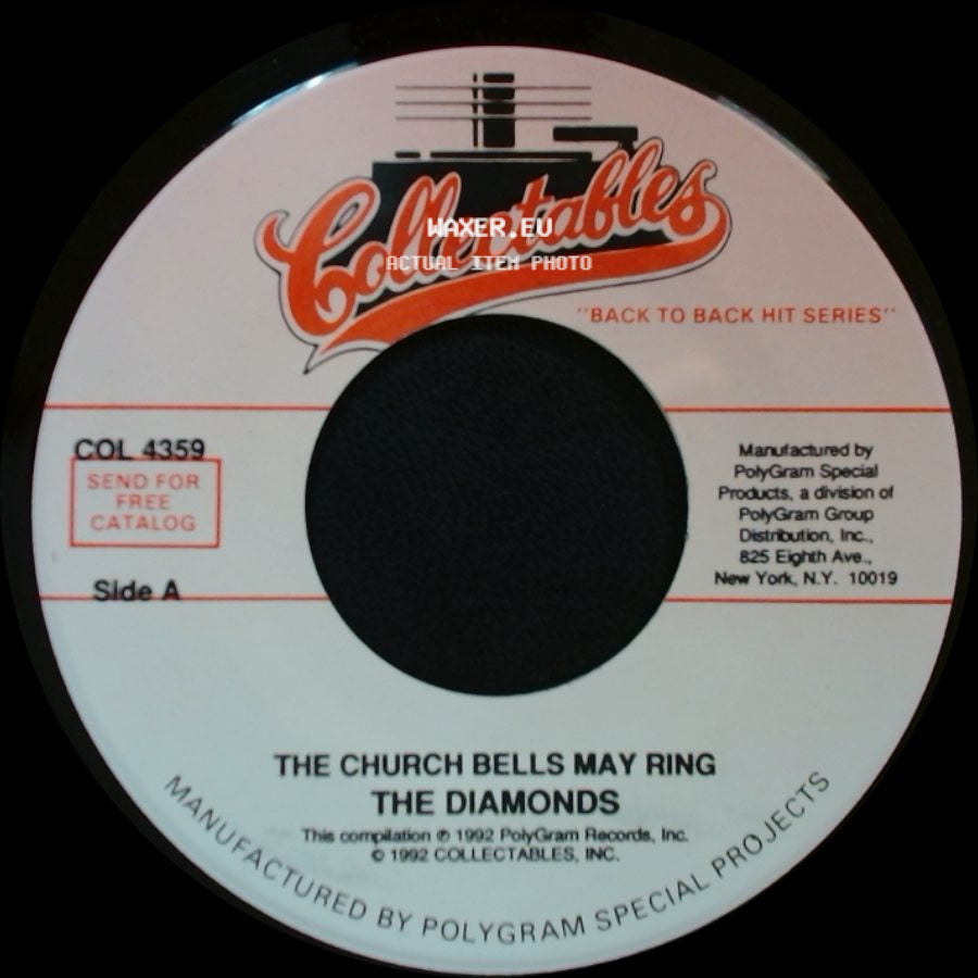 The Diamonds - The Church Bells May Ring / Walking Along side A